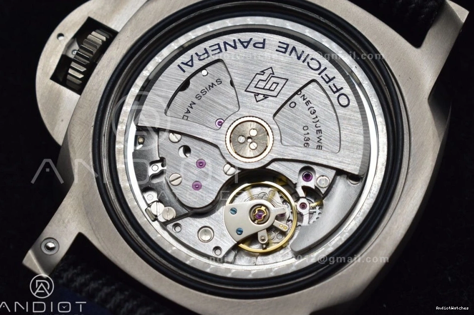 Submersible FastDry Horn PAM984 1:1 Edition Clone P.9010 Mike 996 Best Strap VSF on Nylon Black Dial Black 0124